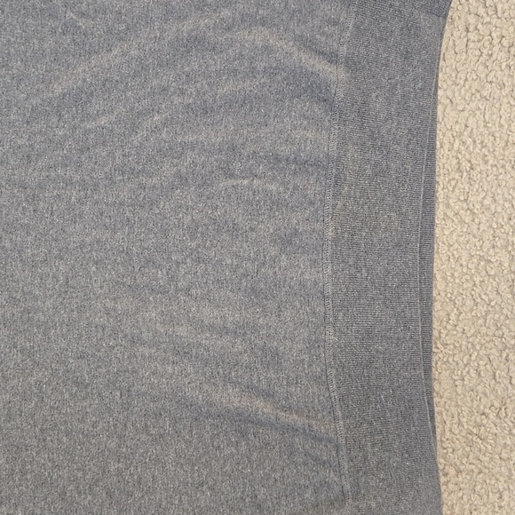 All Saints Gray Recovery Funnel Neck Sweater Size Medium - Picture 12 of 14